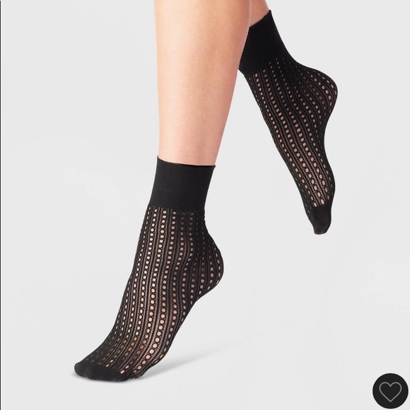 Black Net Fashion Anklets